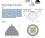 Lampe suspendue LED 150W