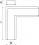Obligatoire LED d'angle simple
