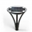 Lampe solaire de parc 15W Park-231R 3000lm avec poteau et fondation