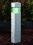 Poteau LED effet pierre polymère