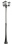 Feu de stationnement Retro 3 TD 1,8-2,8 m