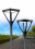 Lampadaire de parc LED Park Plus, mât en aluminium, 4-5 m, noir
