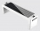 Banc EC2 USB / Banc solaire LED / 1700 x 450 x 450 mm