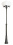 Lampe de parc 3 boules 300 1,9-2,9 m