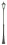Lampadaire de jardin Retro 1 1,9-2,9 m