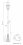 Lampadaire de jardin Retro 1 1,9-2,9 m