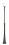Lampadaire de jardin 1 boule 300