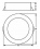 Obligatoire Spot encastré LED IP54 220x70