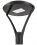 Luminaire de parc 60W gris foncé IP66