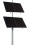 Kit d'alimentation solaire double hors réseau pour caméras de vidéosurveillance