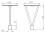 Lampadaire LED moderne 30W/50W/85W V5 IP65