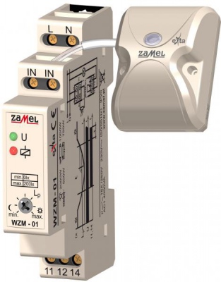 Interrupteur crépusculaire WZM-01/SOS