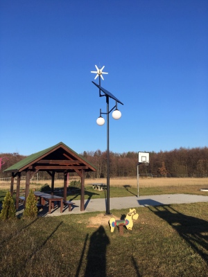 Lanterne Park Hybrid LED Double Light