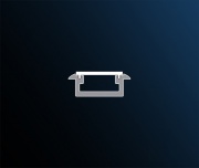 Profil LED universel LF avec obturateur
