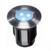 Luminaire au sol Polned LED Alpha bleue IP68 12V