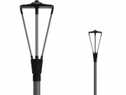  Bowi Lampe LED Robb 30W avec mât DW de 3 m
