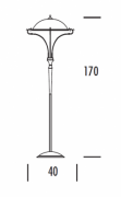 Lampadaire ATENA