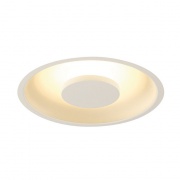  SLV Plafonnier encastré Occuldas, rond, blanc, 30 LED SMD, 22 W, 3 000 K