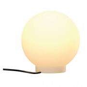  SLV Lampe d'extérieur Rotoball Floor 25, blanche, E27