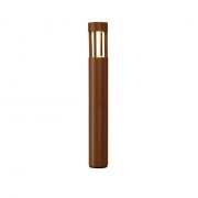  SLV Lampadaire d'extérieur Slots 65, couleur rouille, LED 6,3 W, blanc chaud