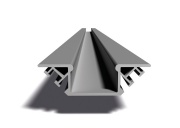 Profilé encastré d'angle P7-1