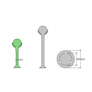 Lampadaire K 5002 kpo 250