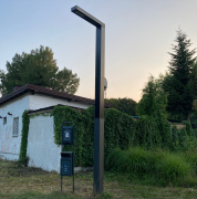  Electriquo Lampadaire solaire carré Basic V7a