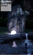 Boule LED Bella White