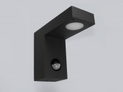  Bowi Luminaire LED Laia 7W WW noir IP54 avec capteur PIR