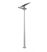 Lampadaires solaires avec télécommande