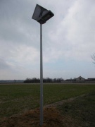 Lampadaires solaires avec télécommande