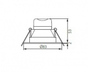 Plafonnier LED LED Ivian
