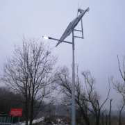  Electriquo Lanterne solaire hybride à double LED solaire V5