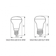 Lampe LED Sigo LED