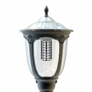 Lampadaire solaire à trois bras LED Minori 3×12,5 W