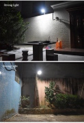 Applique solaire LED, orientable avec détecteur de mouvement