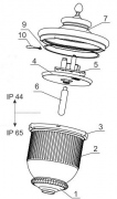Luminaire RZL 34B
