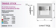 Luminaire LED Tango Stick Music Line en aluminium
