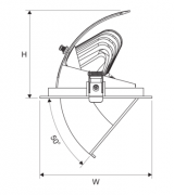 Luminaire downlight Spark 2.0 LED