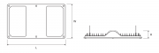 Luminaire de grande hauteur Cruiser 2 LED