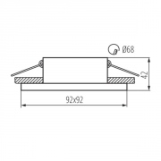 Anneau de projecteur DSL Simen