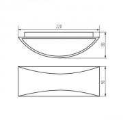 Luminaire de façade LED Biso