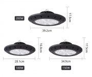 Luminaire LED UFO HIGH BAY SMD IP65