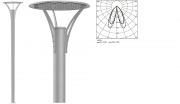 Lampe de parc LED SAL Deco 1
