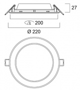 Obligatoire  Démarrer ECO Flat ROUND