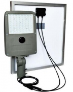 Lampadaire solaire Trinagle-8 LED 30 W 4 200 lm