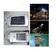 Lampe solaire sur poteau 10 W 150 lm-1 000 lm
