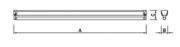 Faisceau fluorescent BL IP20