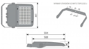 Projecteur LED IP66 IK09