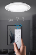 Plafonnier LED, dimmable, avec télécommande + changement de couleur de lumière